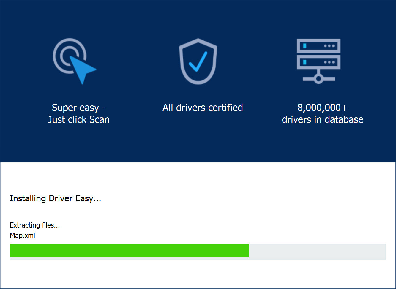 Installing Driver Easy